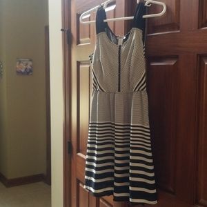 Black and white dress